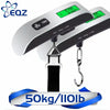 Balance à Bagages Électronique Portable avec Affichage Numérique LCD, Outil pour Peser les Bagages, 50kg/110lb