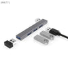 Hub USB-C universel 4 en 1, Station d'accueil 3.0USB, séparateur haute vitesse, adaptateur OTG pour ordinateur portable, accessoire d'ordinateur
