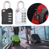 Durable TSA 4 chiffres serrure à combinaison en alliage de Zinc outil de sécurité valise bagages serrure codée cadenas antivol armoire serrure voyage