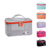 Sac de bain portable en maille, pour douche, produits de toilette en poudre, support de rangement de maquillage de voyage