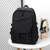Sac à dos simple de couleur unie, sac à dos de voyage, beaucoup d'espace de rangement, très adapté aux déplacements, à l'école, au travail et à sortir.