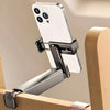 Support de téléphone de voyage Portable à 360 degrés, support de téléphone rotatif réglable pour avion, Train de vol, support de siège pliable