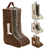 Sac de botte haut Non tissé Portable, réutilisable, étanche, pochette de protection, résistant à l'humidité, bottes longues visibles, poche pour l'extérieur