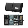 Poudres d'évaluateur électronique, sac d'accessoires de téléphone, chargeur de câble de voyage, module d'évaluationRoll-up, étui de transport pour directions USB