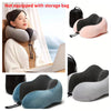 Oreiller cervical en mousse à mémoire de forme en U, oreiller de voyage doux, oreiller d'avion cervical, literie de voyage, 1PC
