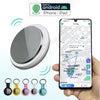 Le traceur GPS Bluetooth Airtag intelligent fonctionne avec le système Android et iOS traqueur d'étiquette d'air Mini localisateur détecteur de clé pour animaux de compagnie