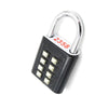 Cadenas intelligent à code mot de passe à 8 chiffres, alliage de zinc, valise pour bagages, code de voyage, serrure à clé, antivol