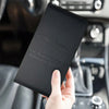 Organisateur de documents de voiture RFID multifonctionnel-portefeuille de passeport et de cartes en cuir PU avec fermeture magnétique, antivol, Compact, durable
