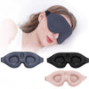 Masque de sommeil 3D bloquant la lumière, masque de sommeil doux pour les yeux, aide au sommeil, masque oculaire pour les voyages, masque de nuit respirant