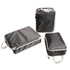 Ensemble d'organisateurs de bagages, Cubes d'emballage à Compression de voyage, valise, sac de rangement pliable à fermeture éclair pour vêtements, chaussures, accessoires