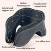 1 oreiller de voyage souple en forme de U+T • Support cervical portable pour le cou • Appui-tête pour avion, voiture, bureau