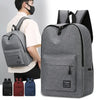 Sac à dos polyvalent de 15 pouces, tendance, lavable, en tissu Oxford, pour ordinateur, noir, gris, bleu, rouge, pour écoliers, unisexe