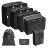 Sacs de rangement pour valises, organiseur de voyage, ensemble de 7 sacs organisateurs de bagages pour vêtements et chaussures, sac d'accessoires de voyage, meilleur compagnon de voyage